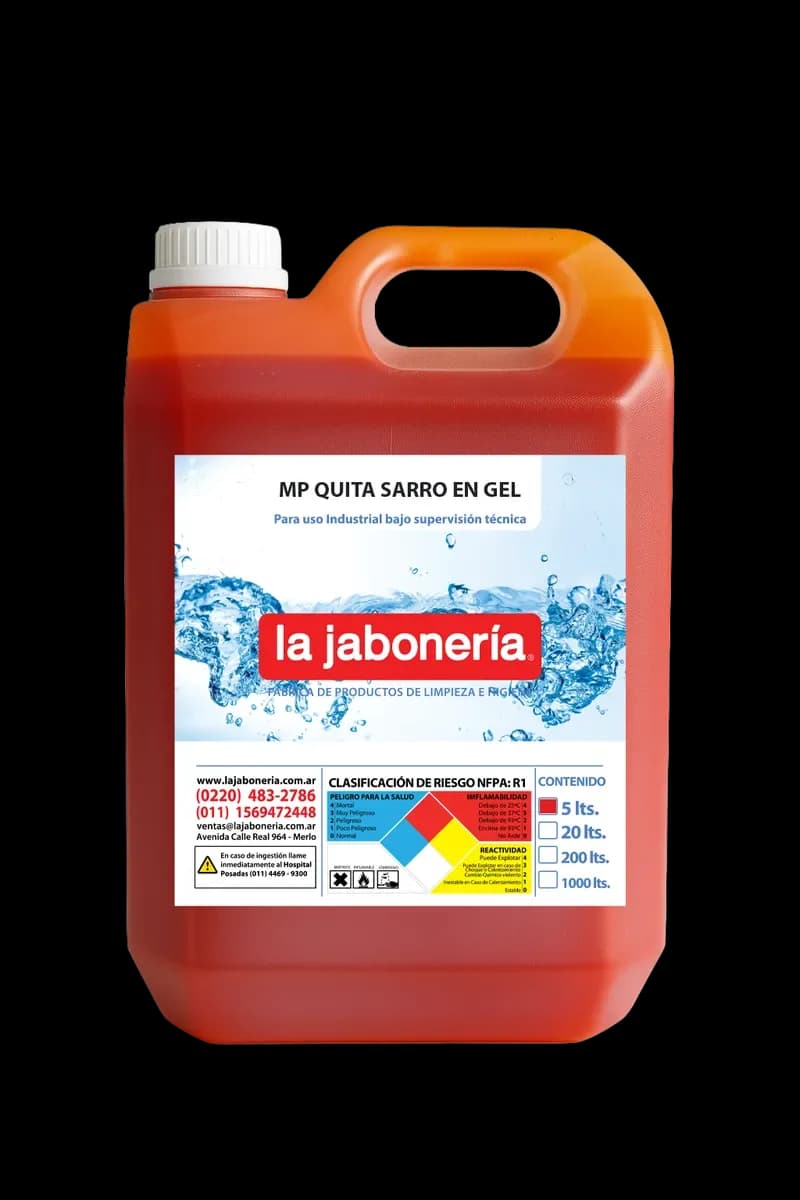 Quita Sarro en Gel