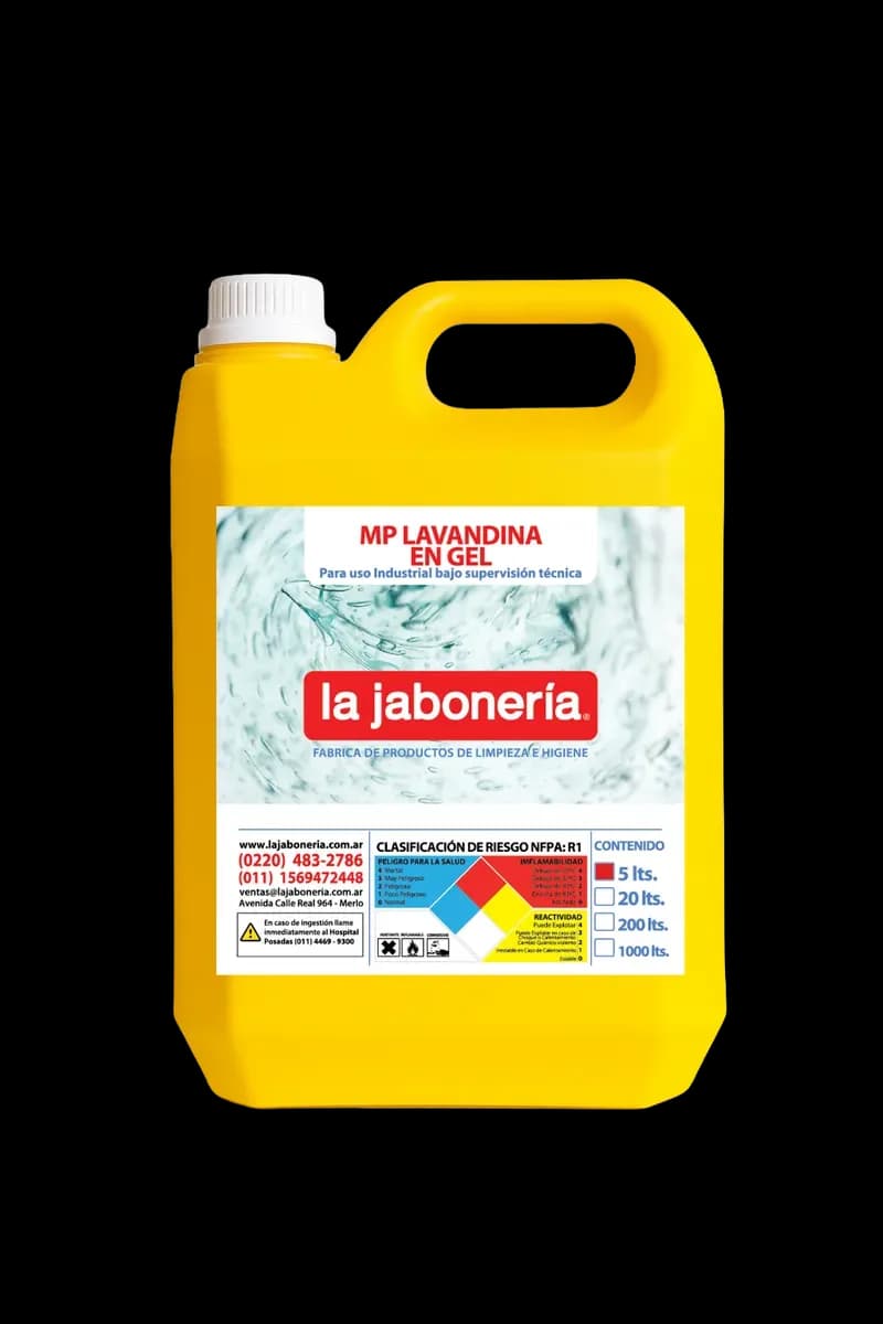 Lavandina en Gel