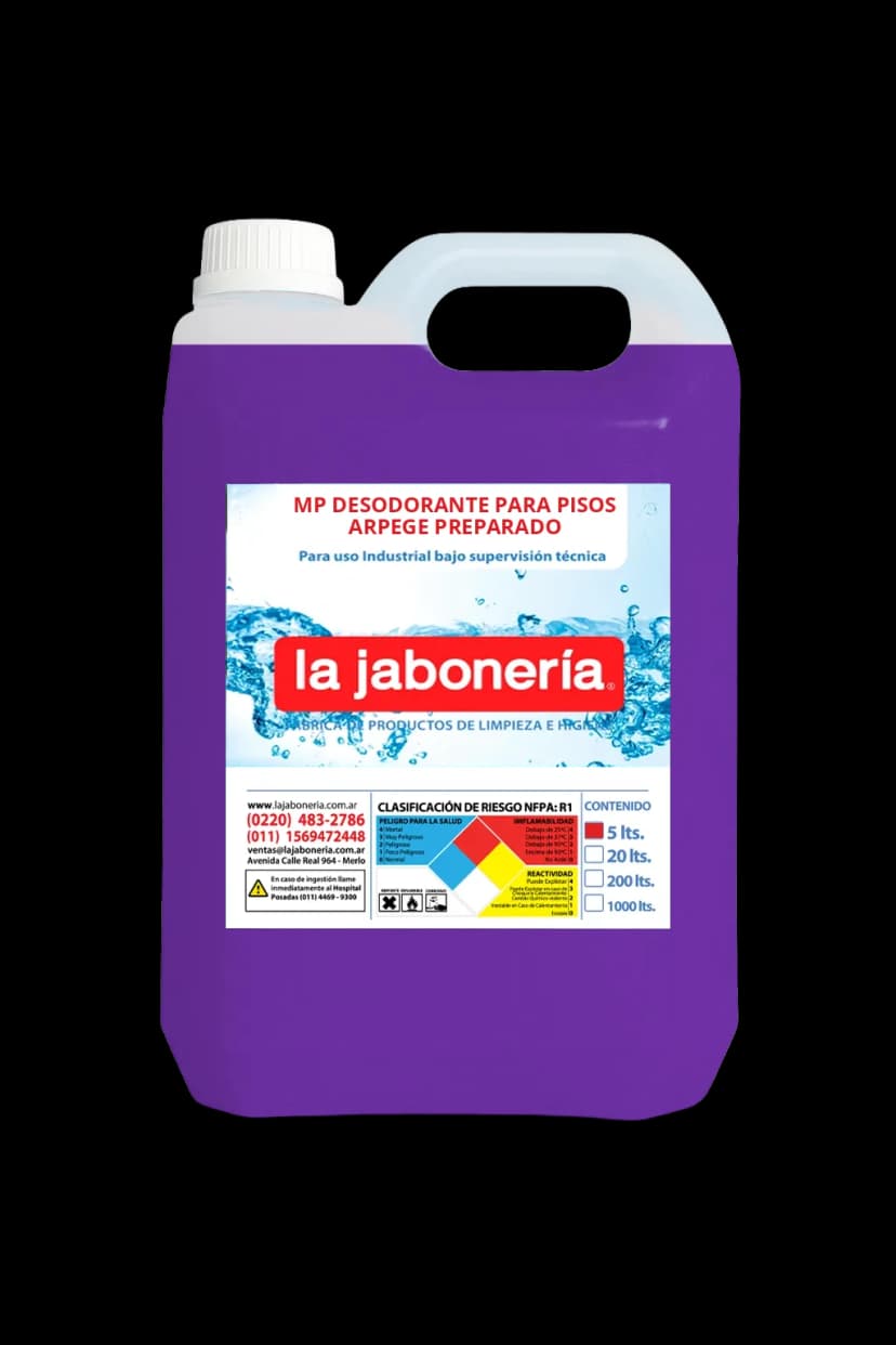 Desodorante de piso Arpege preparado