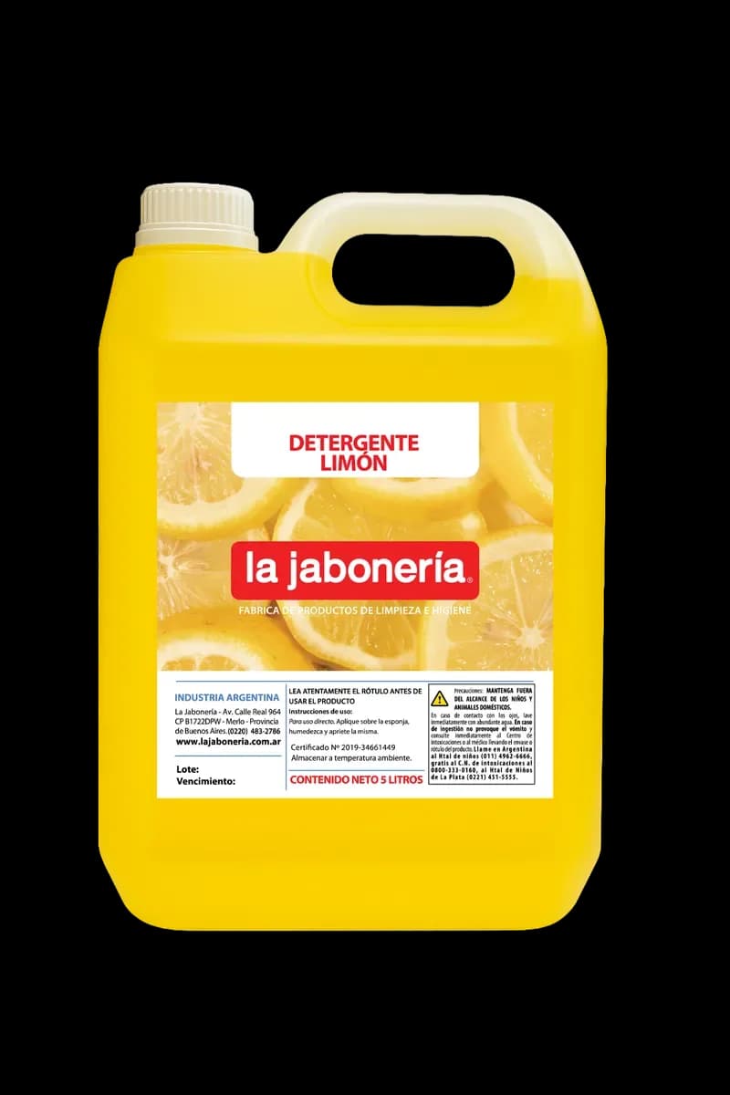 Detergente de Limón