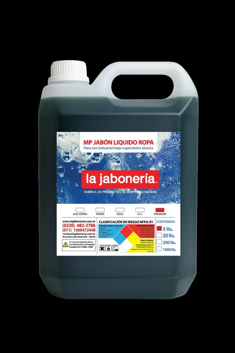 Jabón Líquido Verde Premium