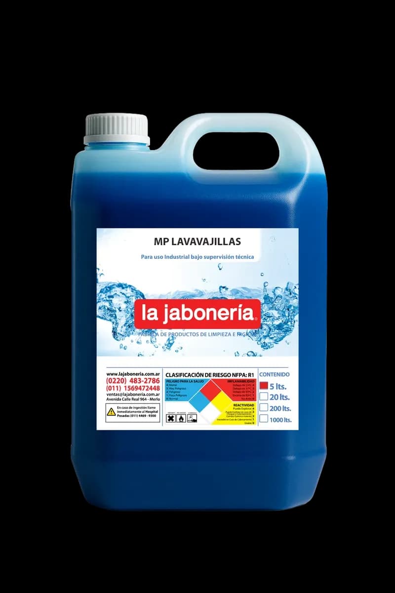 Detergente lavavajillas