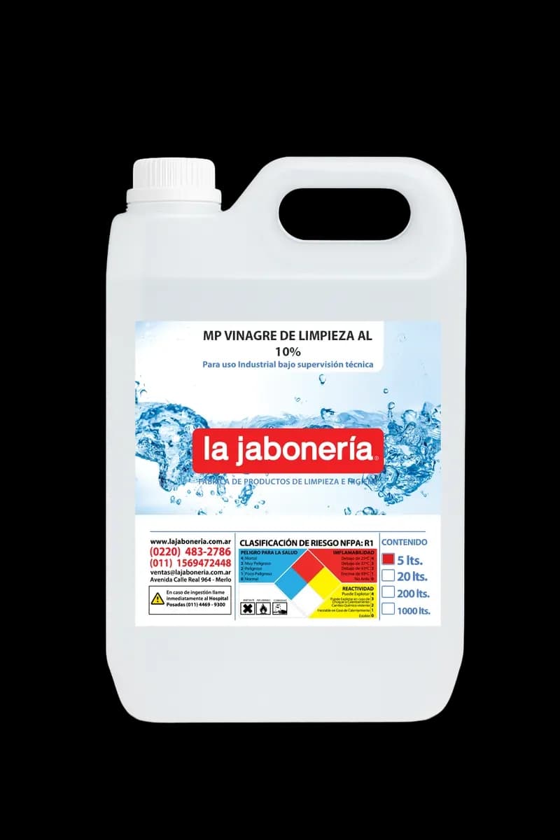 Vinagre de Limpieza 10%