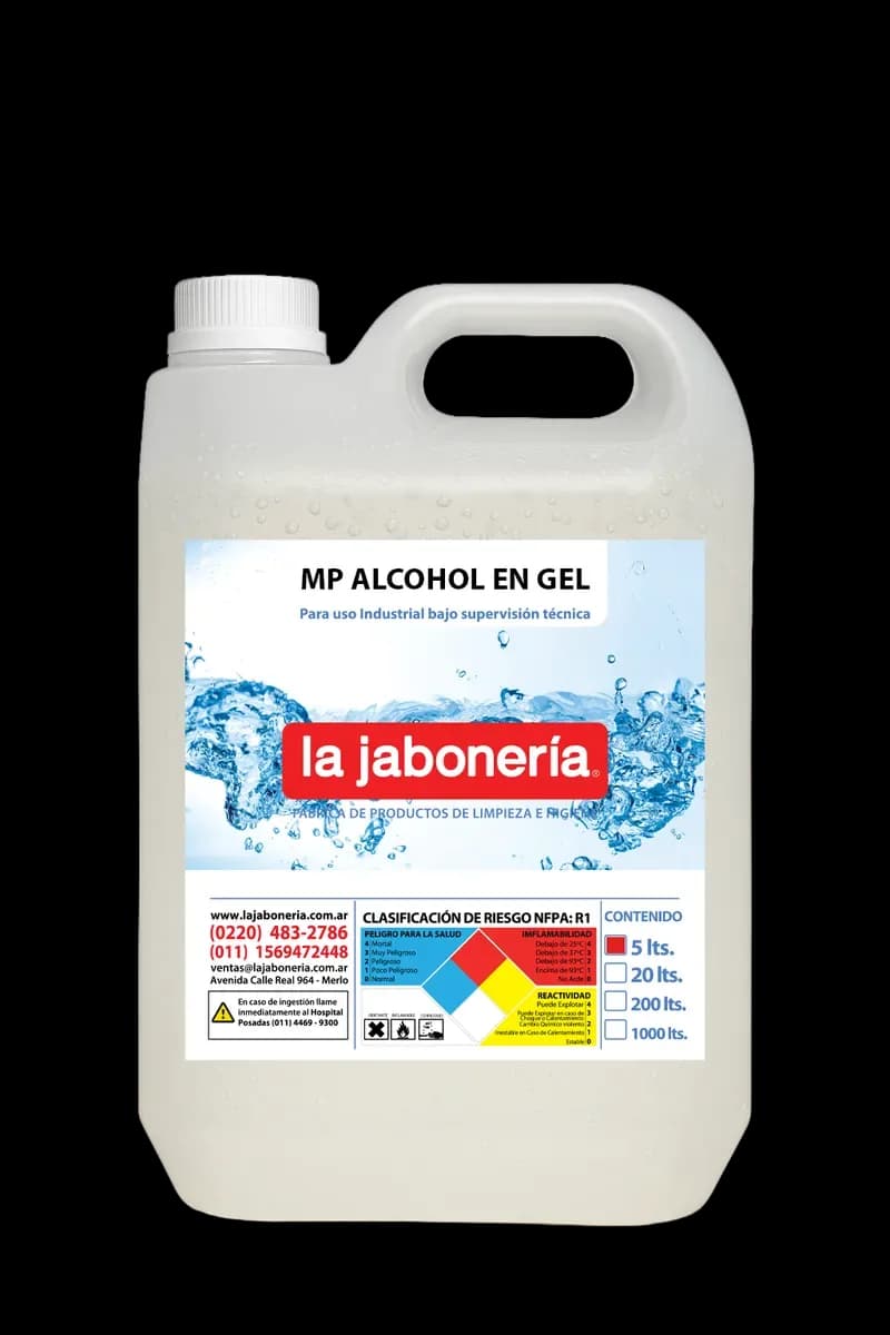 Alcohol en Gel