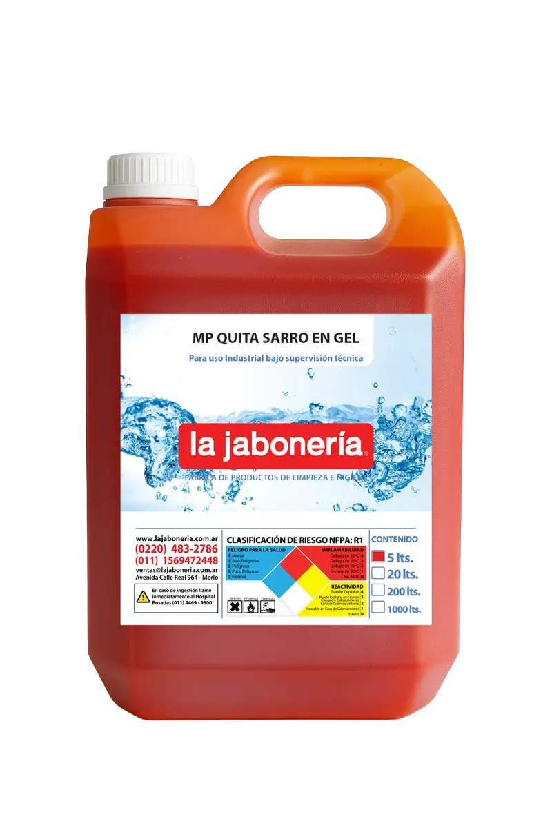 Quita Sarro en Gel — Limpieza · La Jabonería