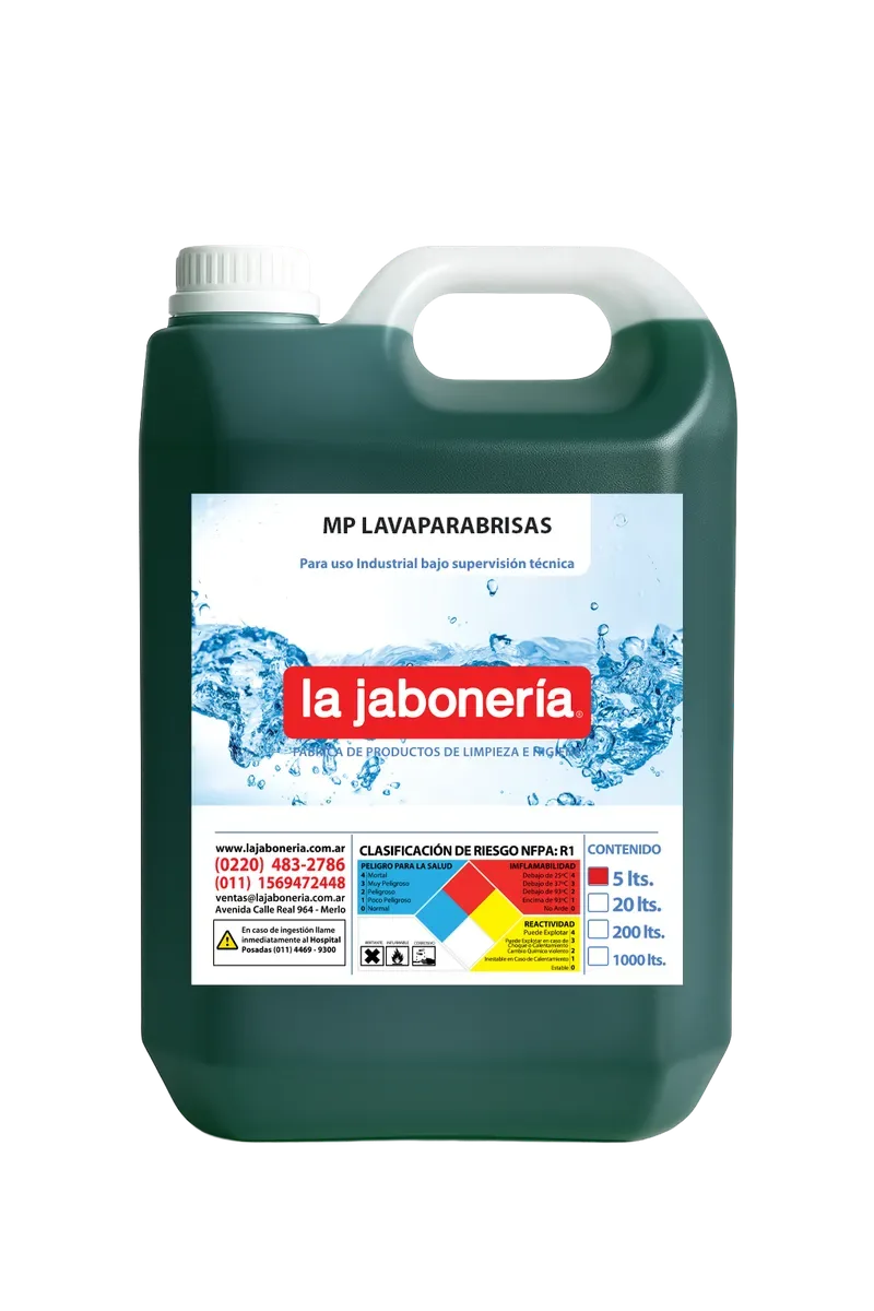 Lava Parabrisa — Línea Automotor · La Jabonería
