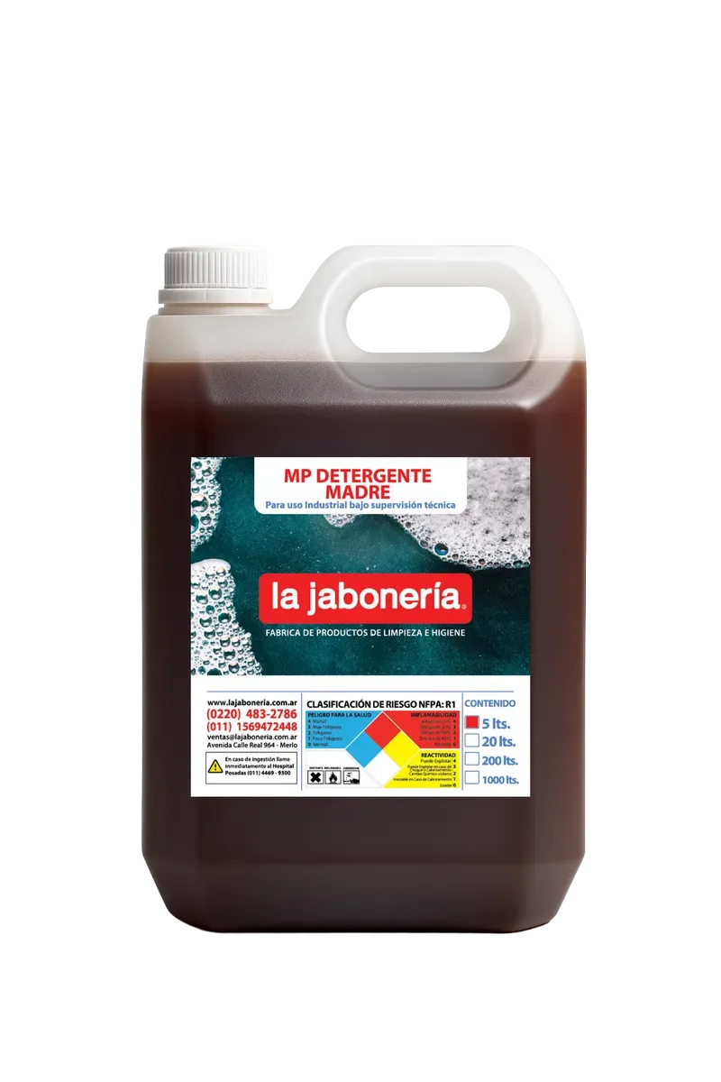 Detergente Madre (1+3) — Lavado de Vajilla · La Jabonería