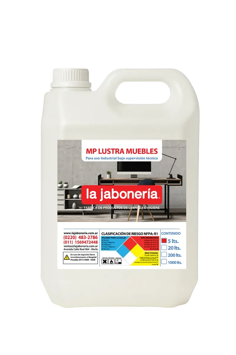 Lustra Mueble — Limpieza · La Jabonería