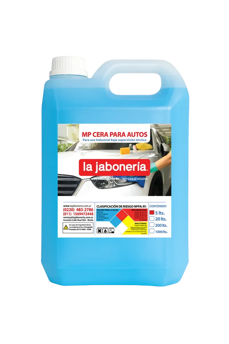 Cera para Auto — Línea Automotor · La Jabonería