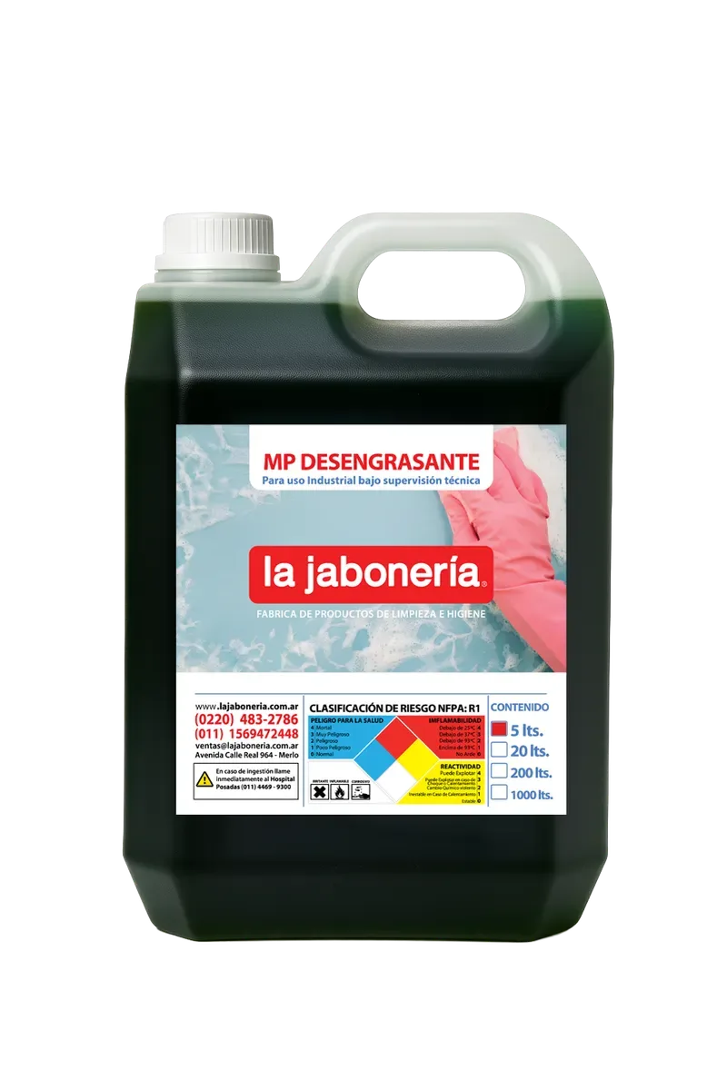 Desengrasante — Desinfección · La Jabonería