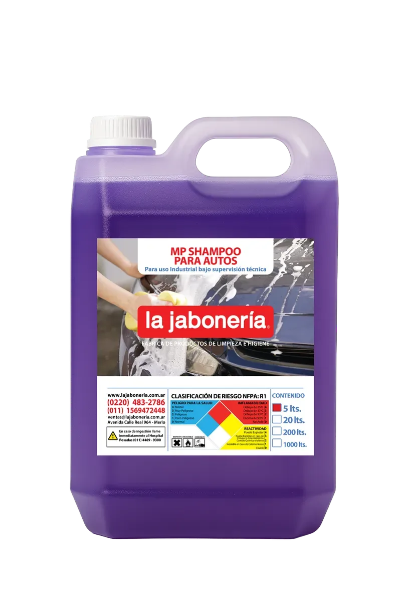 Jabón de Auto — Línea Automotor · La Jabonería