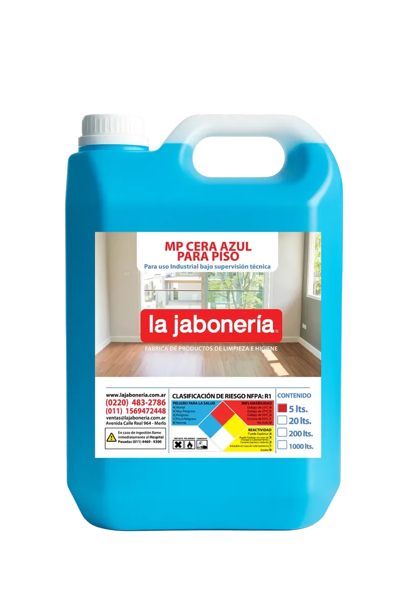 Cera Azul al Agua — Ceras · La Jabonería