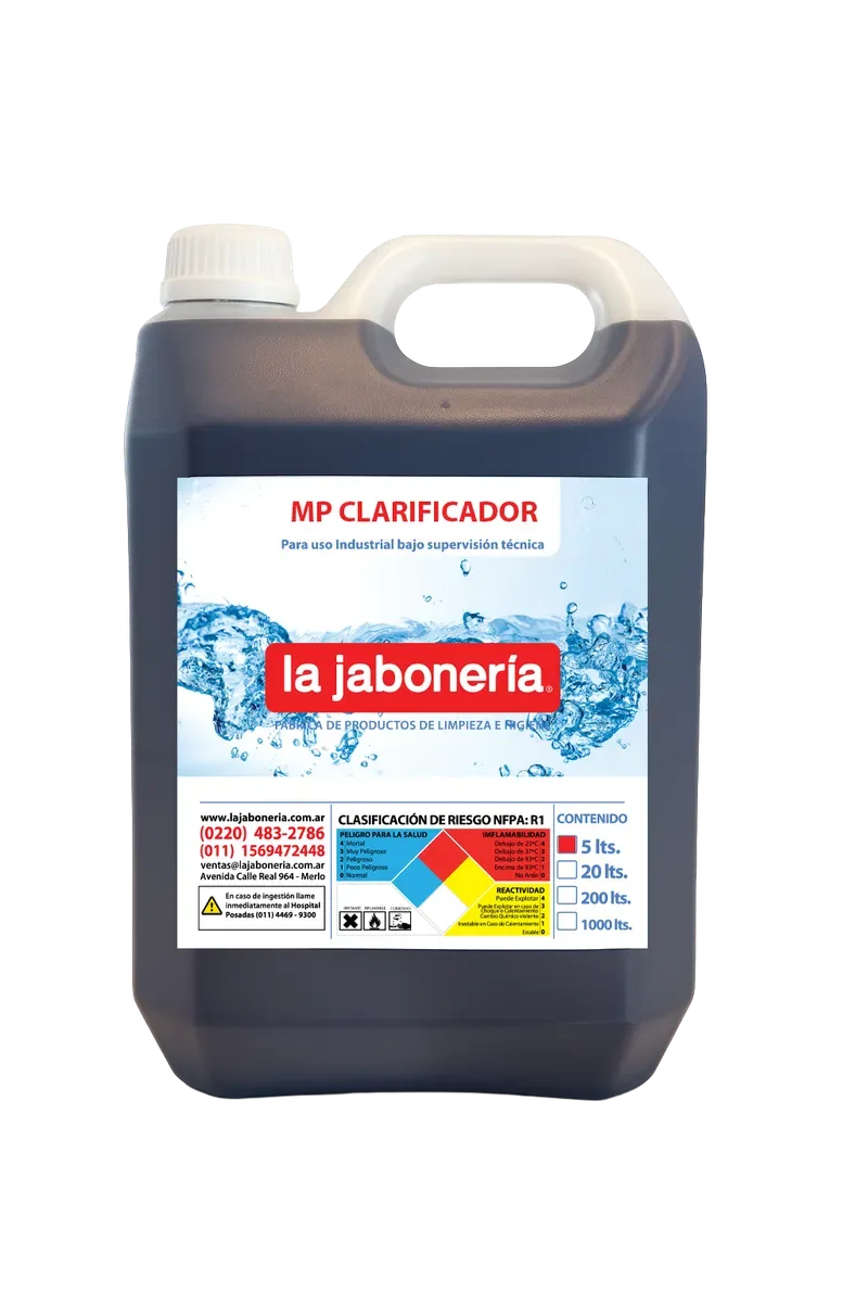 Clarificador — Pileta · La Jabonería