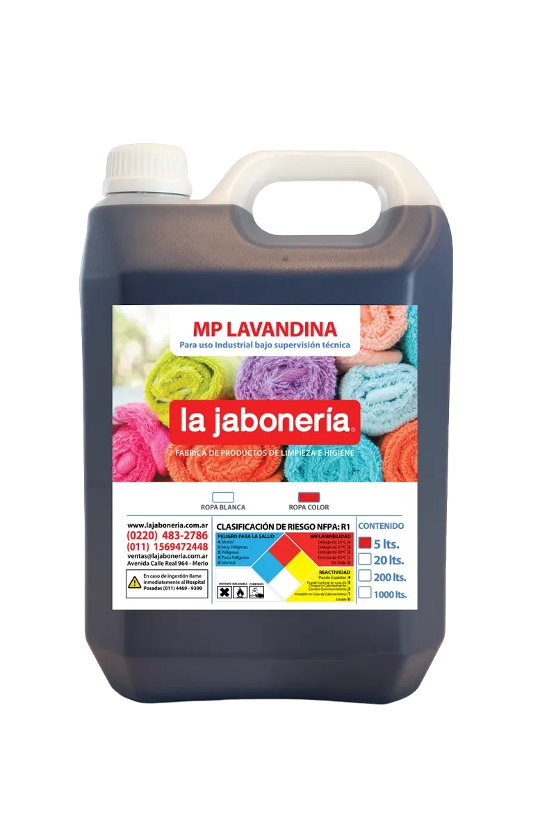 Lavandina Ropa Color — Lavado de Ropa · La Jabonería