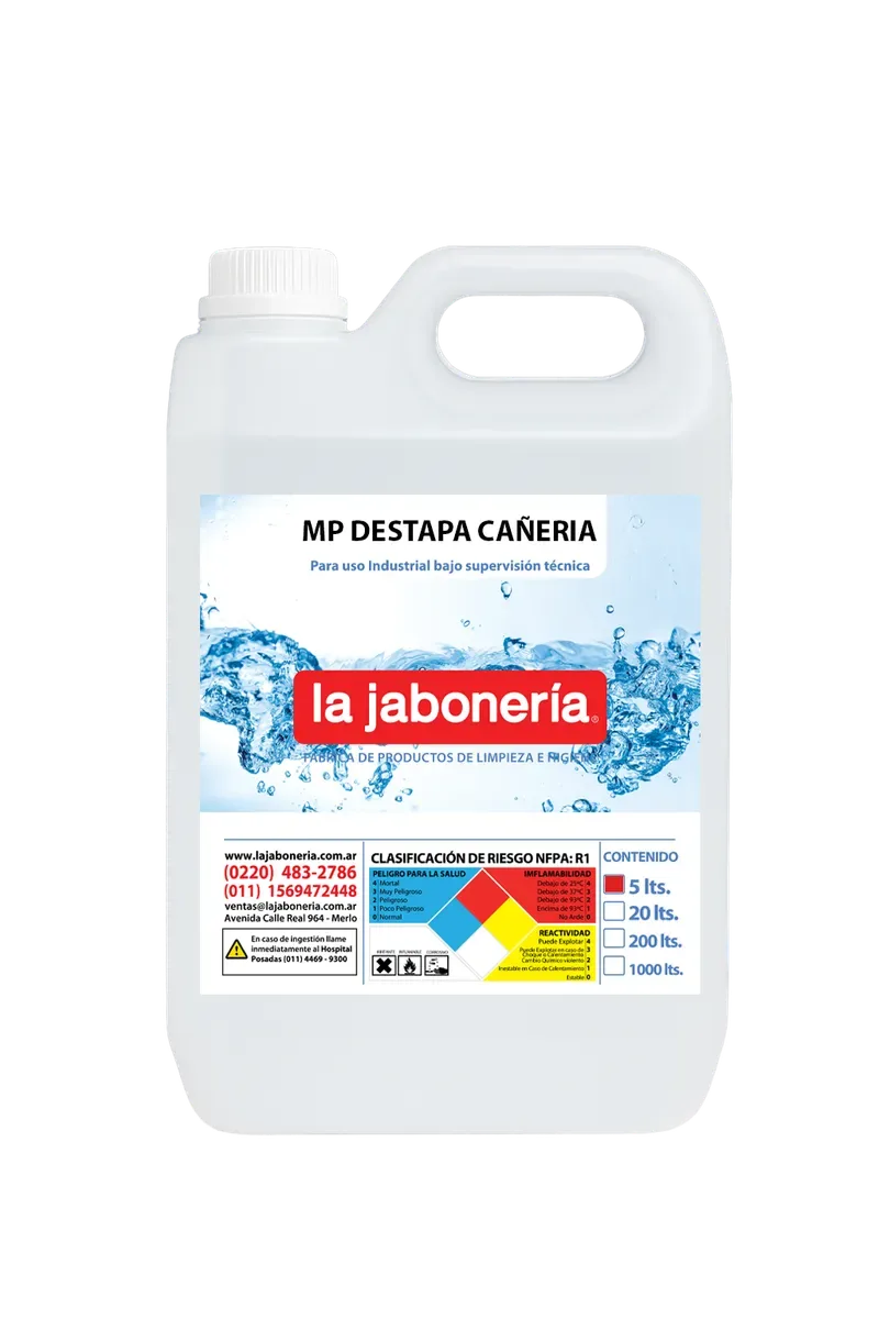 Destapa Cañería — Limpieza · La Jabonería